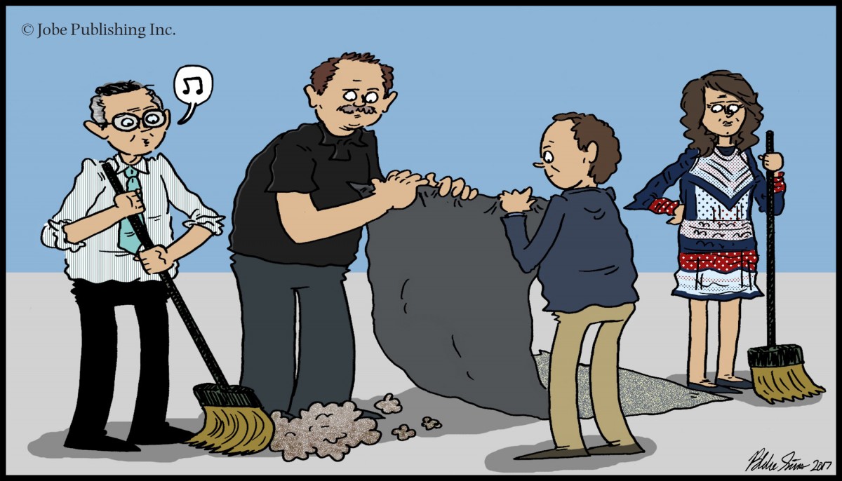 Sweeping dirt under a rug Jobe for Kentucky